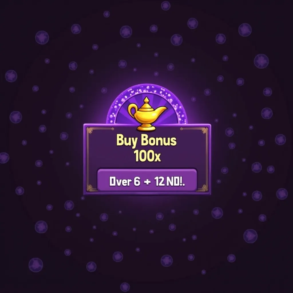 Bonus Buy screen with 100x stake button