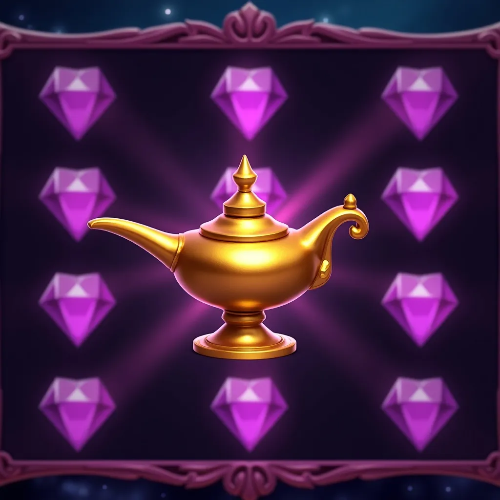 Lamp scatter symbol on a 6x5 grid