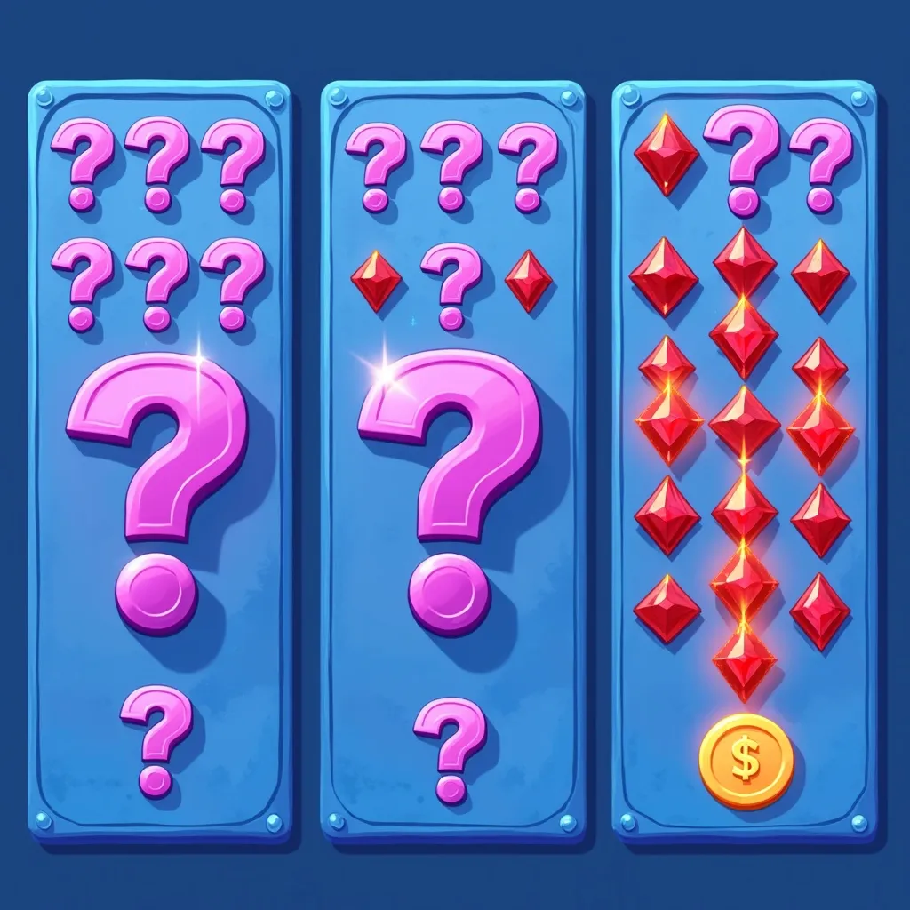 Mystery Symbol transformation sequence