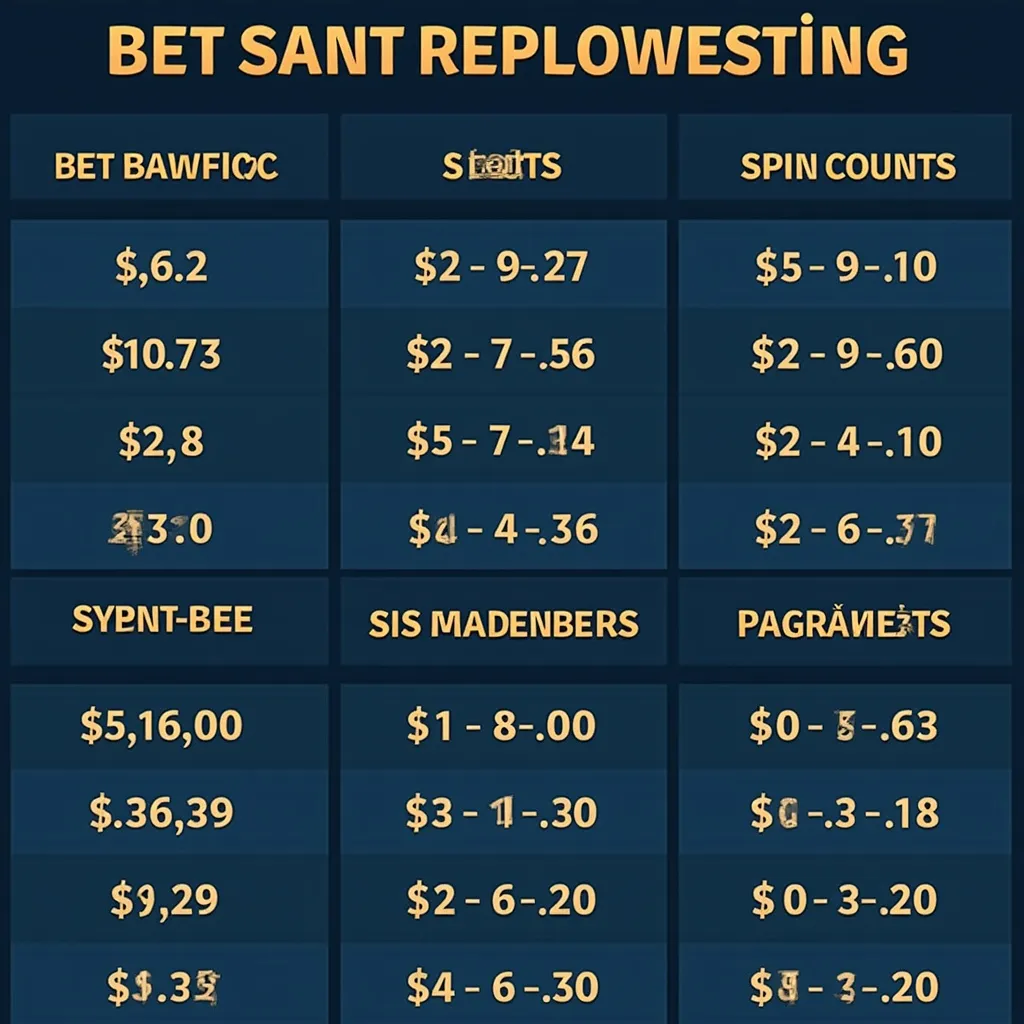 Bankroll calculation table for pokie players